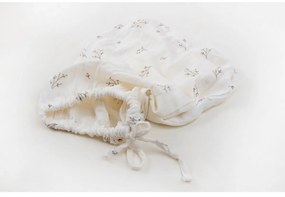 Lenjerie de pat din muselină Matex Crenguțe, 140 x 200 cm, 70 x 90 cm