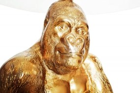 Masuta auxiliara design unicat Kong 60cm, auriu