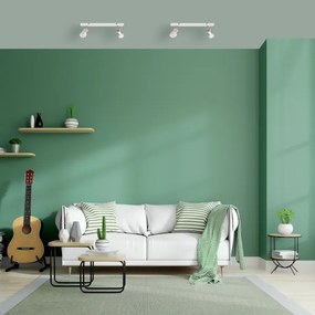 Spot LED TUBSSON 2xGU10/4,8W/230V alb/crom lucios