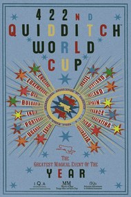 Poster de artă Harry Potter - Quidditch World Cup