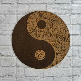 DUBLEZ | Yin Yang – Mandala vindecătoare realizată din lemn
