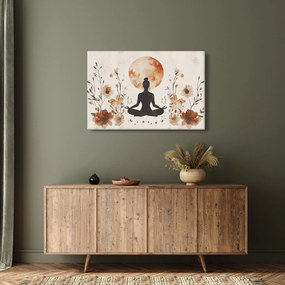 Tablou - Yoga Portocalie (90x60 cm)