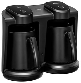 Aparat pentru preparat cafea turceasca dublu Zilan ZLN1291 Negru, Putere 400-400W, Capacitate 250-250ml