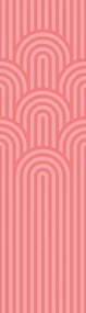 Fototapet, Happy Hills, Bubble Gum, Rebel Walls