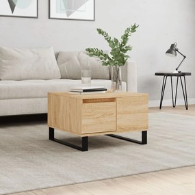 830767 vidaXL Măsuță de cafea, stejar sonoma, 55x55x36,5 cm, lemn prelucrat