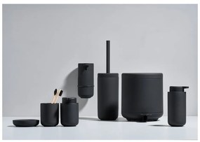 Dozator de săpun lichid negru de perete din gresie ceramică 450 ml Ume – Zone