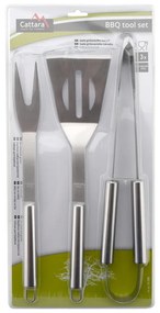 Set 3 ustensile pentru grătar Cattara BBQ