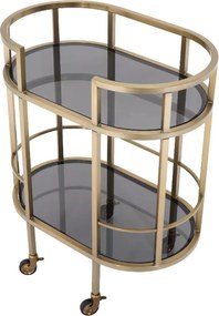 Gheridon/ masuta cu roti design LUX Townhouse alama 113192 HZ