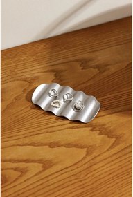 Săpunieră argintie din oțel inoxidabil Olbi – noo.ma