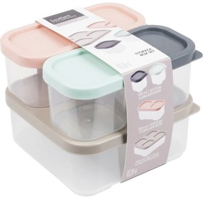 Set de caserole din plastic EH 4 buc
