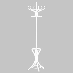 Umeraș cu suport Classic, alb