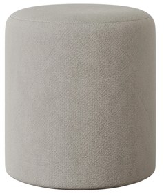 Taburet Tapitat Mali, Gri, Stofa, L 41 x l 41 x H 45 cm