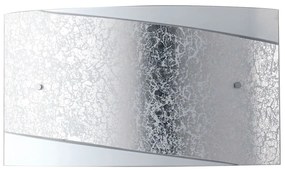 Aplica eleganta design modern Paris argintiu, 45x25cm I-PARIS/4525 SIL FE