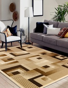 Covor Royal G2069 Geometrice, linii - cremă