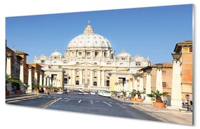 Tablouri acrilice Catedrala Roma străzi clădiri