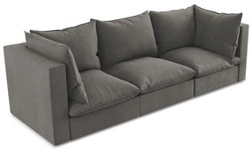 Canapea gri închis 255 cm Manao – Makamii