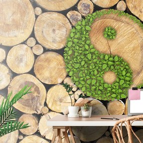 Fototapet Yin și Yang în design eco