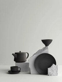 Farfurie maro închis pentru desert din ceramică ø 21 cm Kumi – Blomus