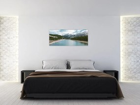 Tablou cu peisaj montan (120x50 cm)