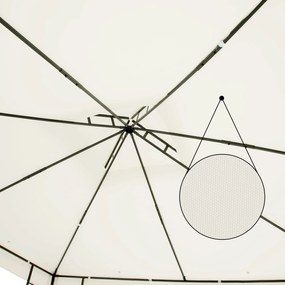 Deuba Pavilion de grădină Lorca 3x3 m - crem