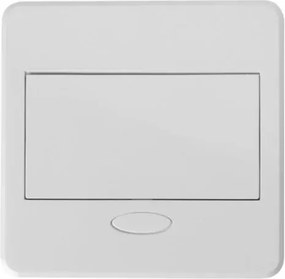 Priză încorporabilă în blat Avaro GTV, 1 priză Schuko, 2 x USB A, alb L:135 mm; l:135 mm, Aluminiu/Plastic, Alb