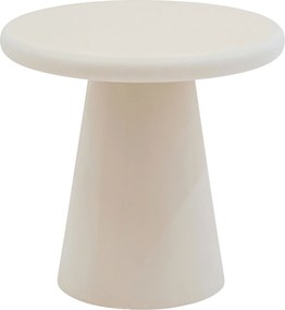 Măsuță de cafea rotundă Clav 45 cm - bej