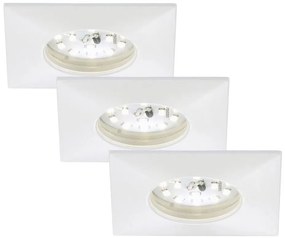 SET 3x corp de iluminat LED încastrat Briloner 7205-036 ATTACH LED/5W/230V IP44 alb