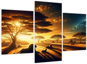Tablou - Lei odihnindu-se (90x60 cm)