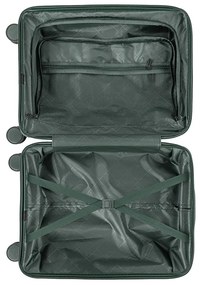 TraveLux Endure valiză medie cu capac dur 68x45x25 cm verde închis