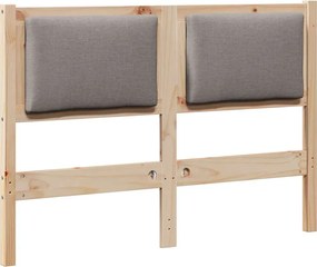 vidaXL Tăblie cap Altele Maro 120 cm Lemn masiv de pin