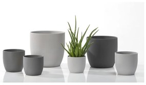 Ghiveci din ceramică ø 19 cm Basel Stone - Big pots