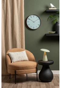 Karlsson 6014BL design ceas de perete albastru, diametru 40 cm