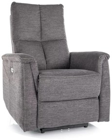 Fotoliu recliner Neptun gri inchis Brego18