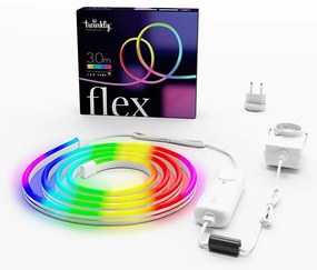 Twinkly TWFL300STW-WEU - bandă LED RGB flexibilă, reglabilă, 300 LED, 3 m, Wi-Fi