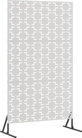 vidaXL Ecran de intimitate Gri 100 x 50 x 180 cm Oțel