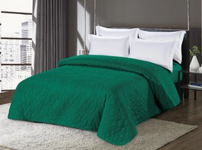 Cuvertura verde pentru pat cu model STONE Dimensiune: 200 x 220 cm