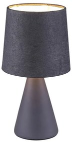 Veioza / Lampa de masa design modern Nalani gri