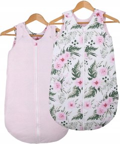 ShopJK SAC DE DORMIT PENTRU COPII - BUMBAC - TRANDAFIRI