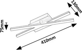 Plafoniera LED moderna Demir 16w