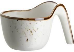 Mäser Bol Gourmet Pintar Puncte maro alb 9 x 5,5cm, S