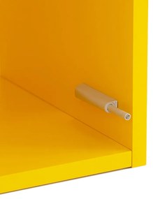 Boxie 1 ușă dulap de perete 80x40x37 cm galben