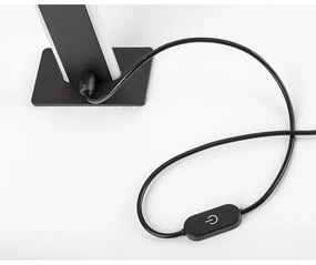 Lampă LED dimabilă de masă Rabalux 74194 SINDRI LED/15W/230V 3000/4000K negru