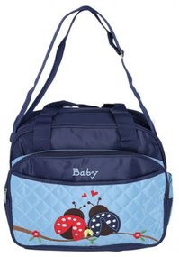Geanta bebe NOVOKIDS™ Baby Bag atasabila la carucior, Maner detasabil, Capacitate mare, Albastru