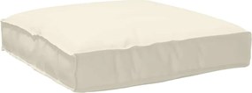 vidaXL Pernă Crem 80 x 80 x 12 cm Material Oxford