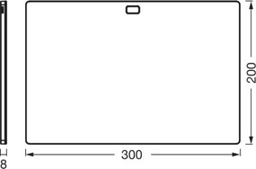 Osram - Lampă LED sub dulap, dimabilă, cu senzor, UNDERCABINET LED/7,5W/230V, neagră