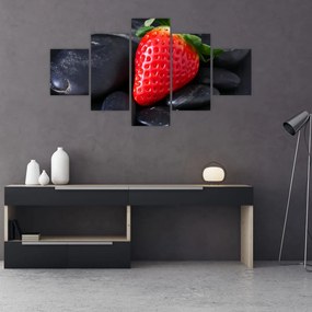 Tablou - căpșună (125x70 cm), în 40 de alte dimensiuni noi