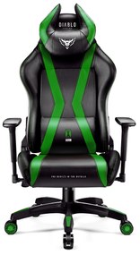 Scaun gaming Diablo X-Horn 2.0 Normal Size: negru-verde Diablochairs