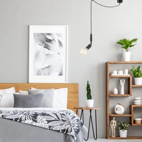 Lustr INA pe cablu 1xE27/42W/230V negru