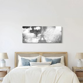 Tablou - Carte poștală de epocă a orașului N⁰3 (120x50 cm)