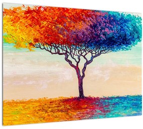 Tablou cu pom pictat (70x50 cm)